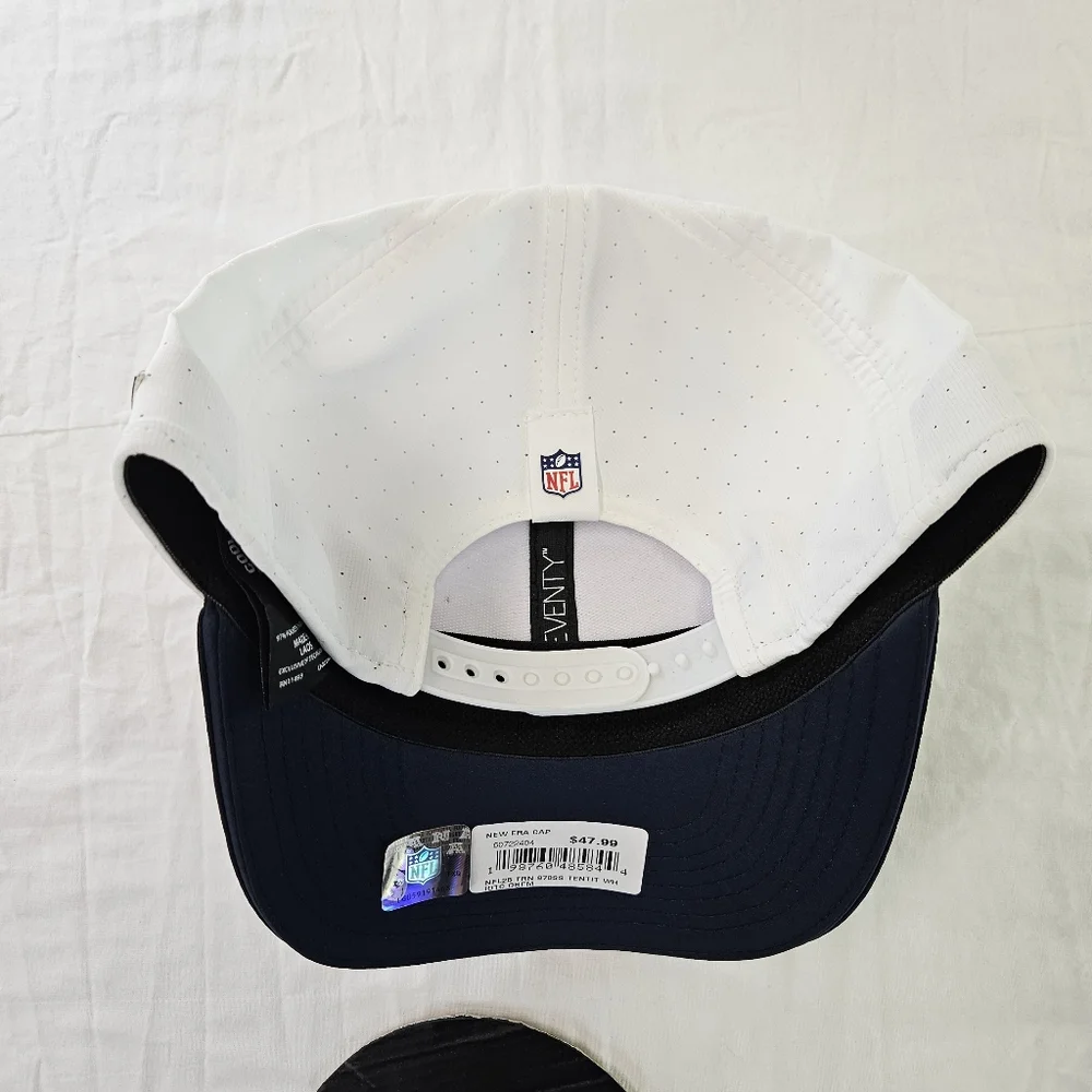 New Era Tennessee Titans NFL 9Seventy Stretch Snap Back Hat Cap White